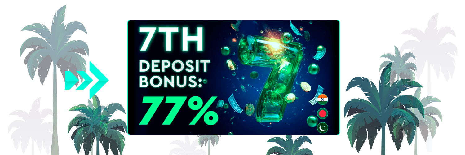 Almabet 7TH Deposit Bonus