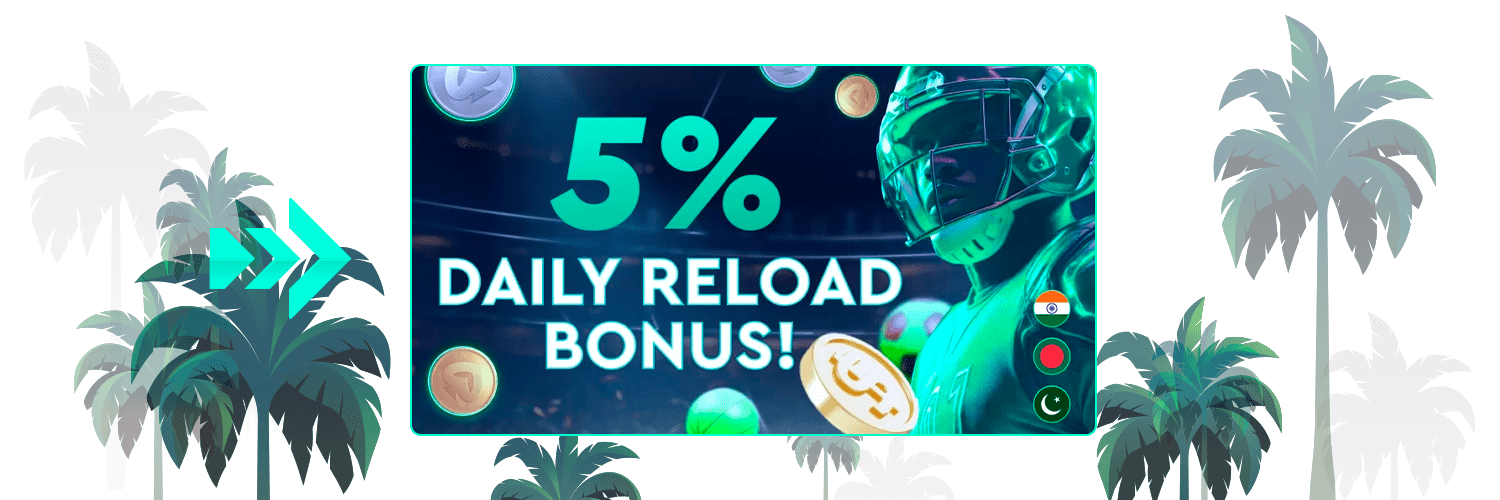 Almabet 5% Deposit Bonus